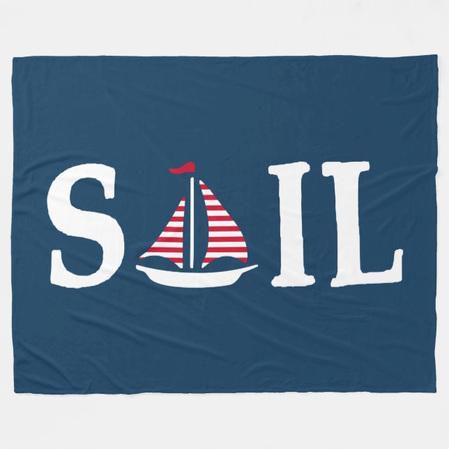 segeln fleecedecke (Vorderseite (Horizontal))