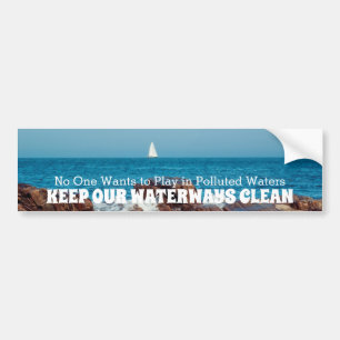 Segeln im Atlantik Autoaufkleber
