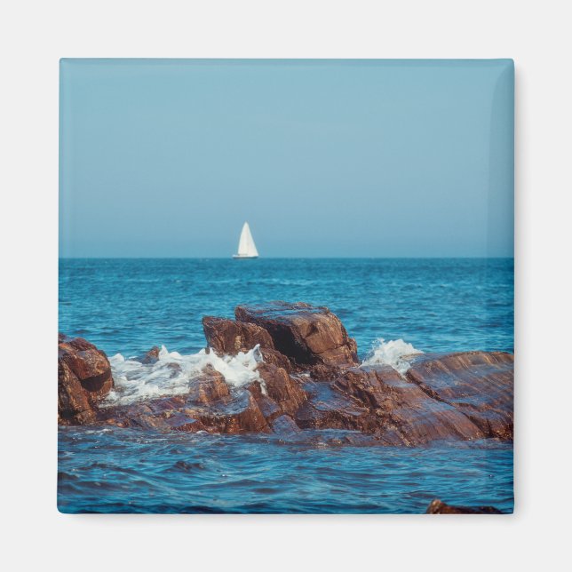 Segeln im Atlantik Magnet (Vorne)