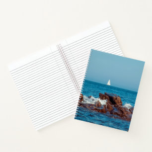 Segeln im Atlantik Notizbuch