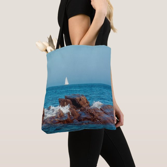Segeln im Atlantik Tasche (Von Nahem)