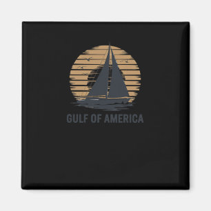 Segeln im Golf von Amerika Magnet