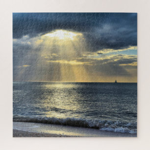 Segeln im Sonnenuntergang - 20x20 - 676 Stk.