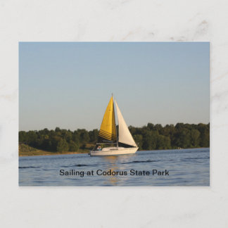 Segeln in Codorus Postkarte