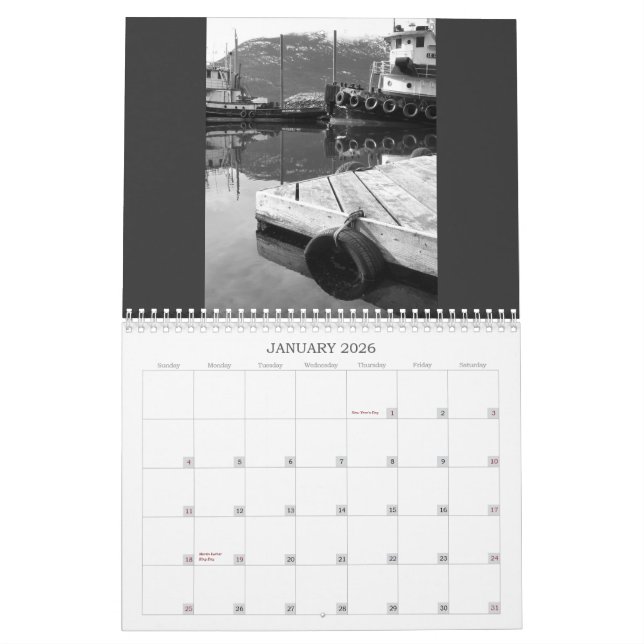 Segeln in den pazifischen Nordwesten Kalender (Jan 2026)