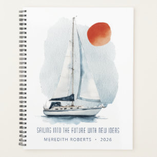 Segeln in die Zukunft Personalisiert 2026 Planer