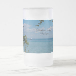Segeln in Mackinac Mattierte Tasse