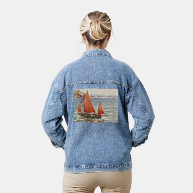 Segeln Jeansjacke (Modell)