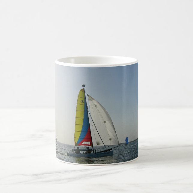 Segeln Kaffeetasse (Mittel)