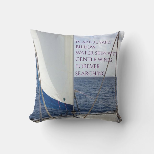 Segeln kundengerecht kissen (Vorderseite)