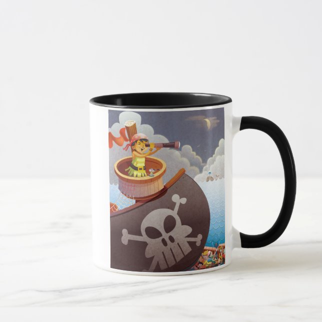 Segeln mit Piraten Tasse (Rechts)