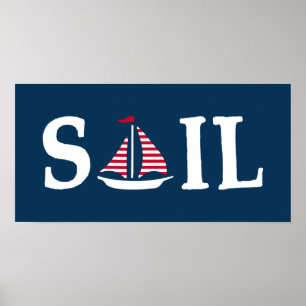segeln poster