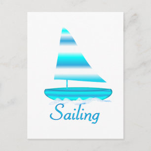 Segeln Postkarte