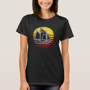Segeln Retro Vintage T-Shirt