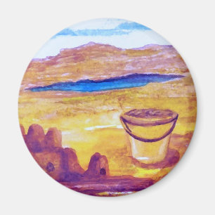 Segeln-Sand-Schloss-Burggraben CricketDiane Magnet