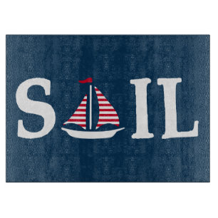 segeln schneidebrett