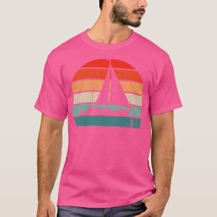 Segeln Segelboot Retro T-Shirt
