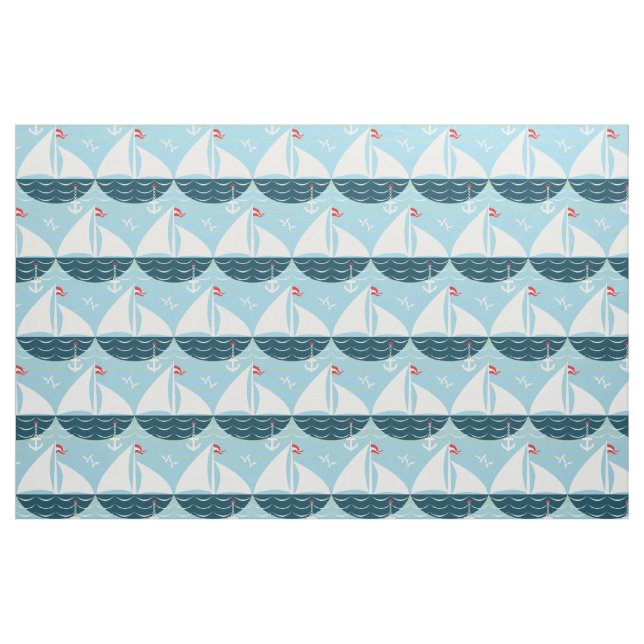 Segeln, Segeln Stoff (Fat Quarter (45,7 x 55,9 cm))