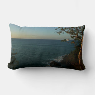 Segeln Sie ab Sunset II Tropical Seascape Lendenkissen