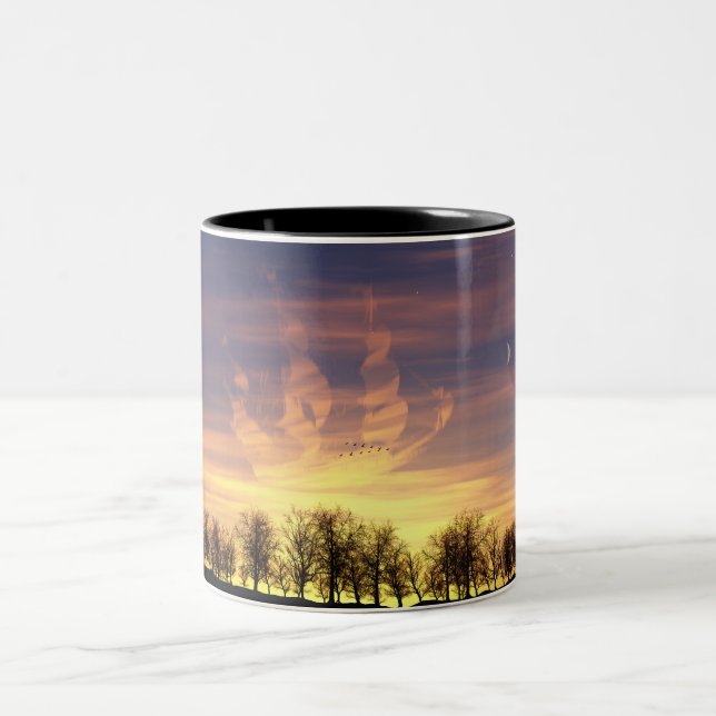 Segeln Sie die Tasse des nächtlichen Himmels (Mittel)