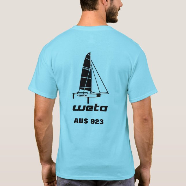 segeln Sie kein T-Stück T-Shirt (Rückseite)