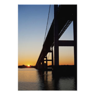 Segeln und Abfahrt aus Newport Rhode Island Fotodruck