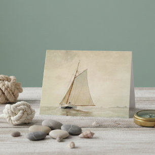 Segeln von Gloucester Winslow Homer Note Karte