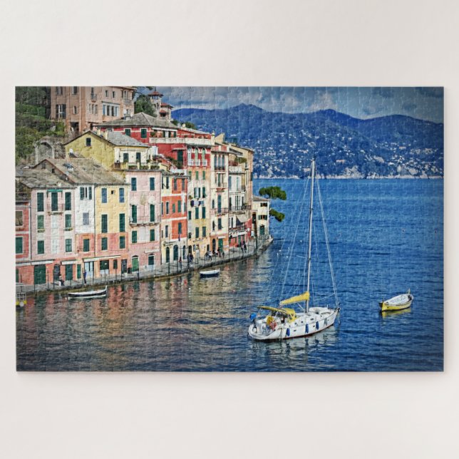Segeln zum Portofino-Italienischen PC (Horizontal)