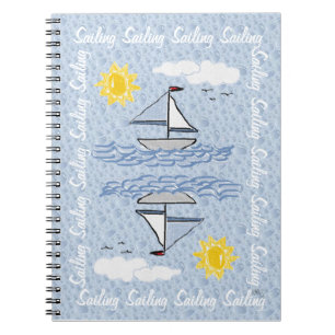 Segelnotizbuch Notizblock