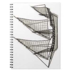 Segelpiraterie Notizblock