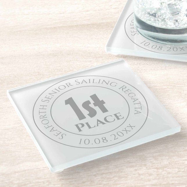 Segelregatta Preis Trophäe Glasuntersetzer (Von Creator hochgeladen)