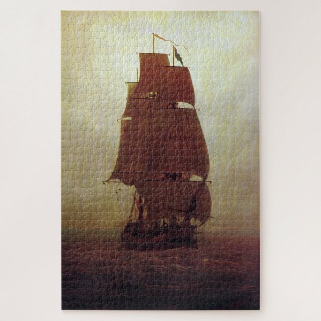 Segelschiff (1815) - Caspar David Friedrich (Vertikal)