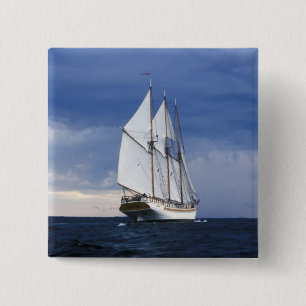 Segelschiff auf der Ostsee Button