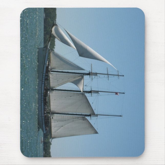 Segelschiff Mousepad-2 Mousepad (Vorne)