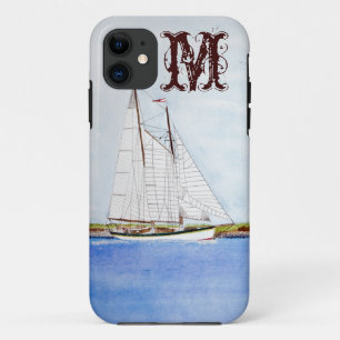 Segelschiff Ocea Monogramm IPHONE 5 Fall title_seo2