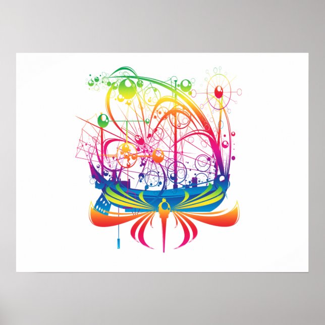 Segelschiff Poster (Vorne)