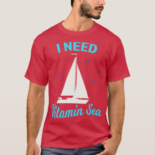 Segelschiff Redewendungen Geschenk T-Shirt