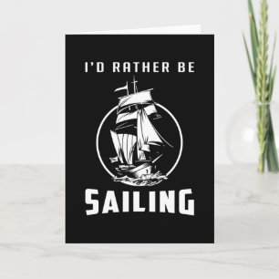 Segelschiff Sailor Captain Sea Gift Idee Karte