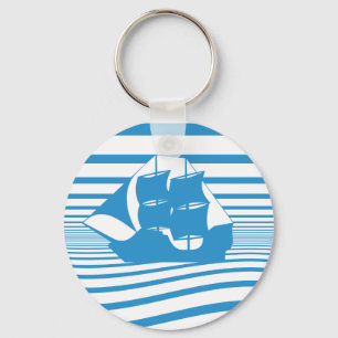 Segelschiff Schlüsselanhänger