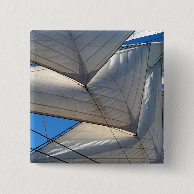 Segelschiff-Segel-Taste Button (Vorderseite)