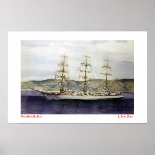 Segelschiff/Veleiro/Sailboat Poster