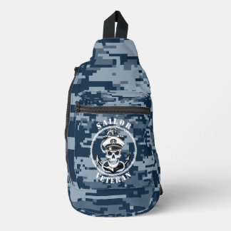 Segelschiff Veteran Nautilus Stolz Totenkopf Crossbody Bag