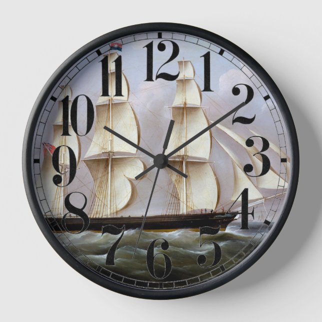 Segelschiff Woolloomooloo 1850 Uhr (Vorderseite)