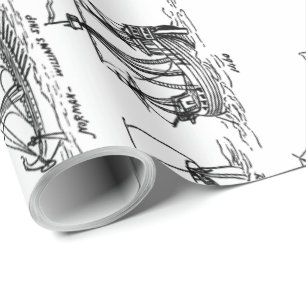 SEGELSCHIFFE AUS ALTEN GESCHENKPAPIER