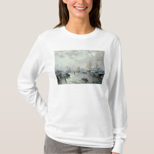 Segelschiffe im Hafen von Hamburg, 1889 T-Shirt