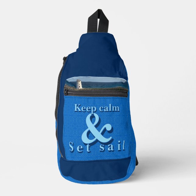 Segeltasche Crossbody Bag (Vorderseite)