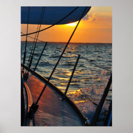 Segeltörns West Canvas Print Poster