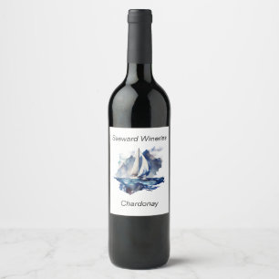 Segeltuch für Wein Weinetikett