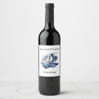 Segeltuch für Wein Weinetikett
