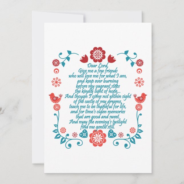 Segen 33 einladung (Vorderseite)